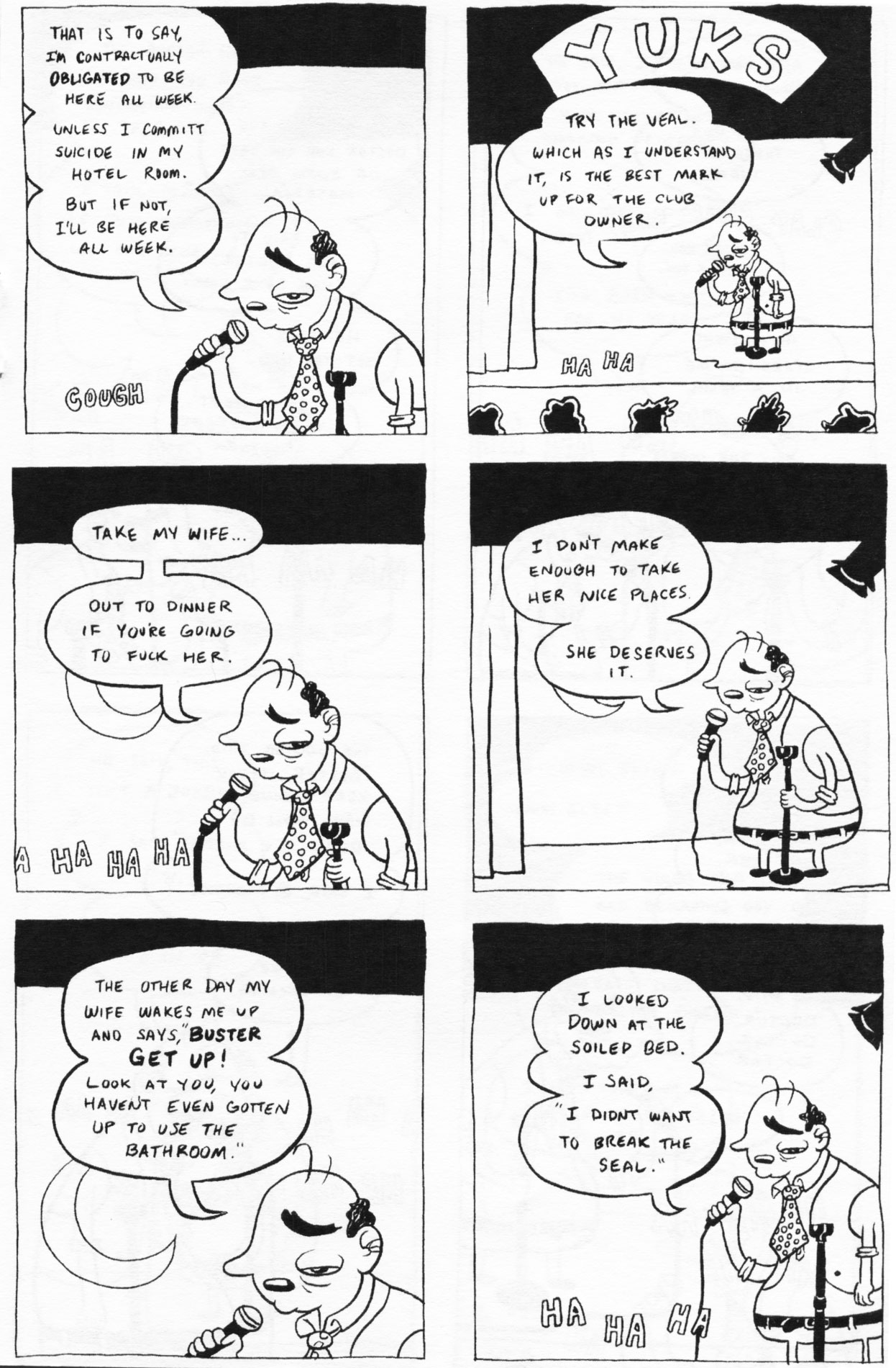 StandUp Comic No. 1 Radiator Comics