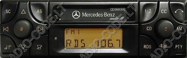 www.radiocode.lt Mercedes B