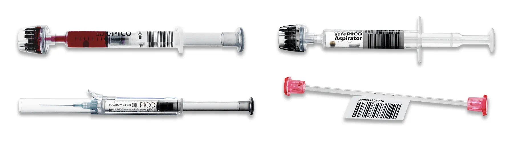 Pico blood gas syringe freedomver