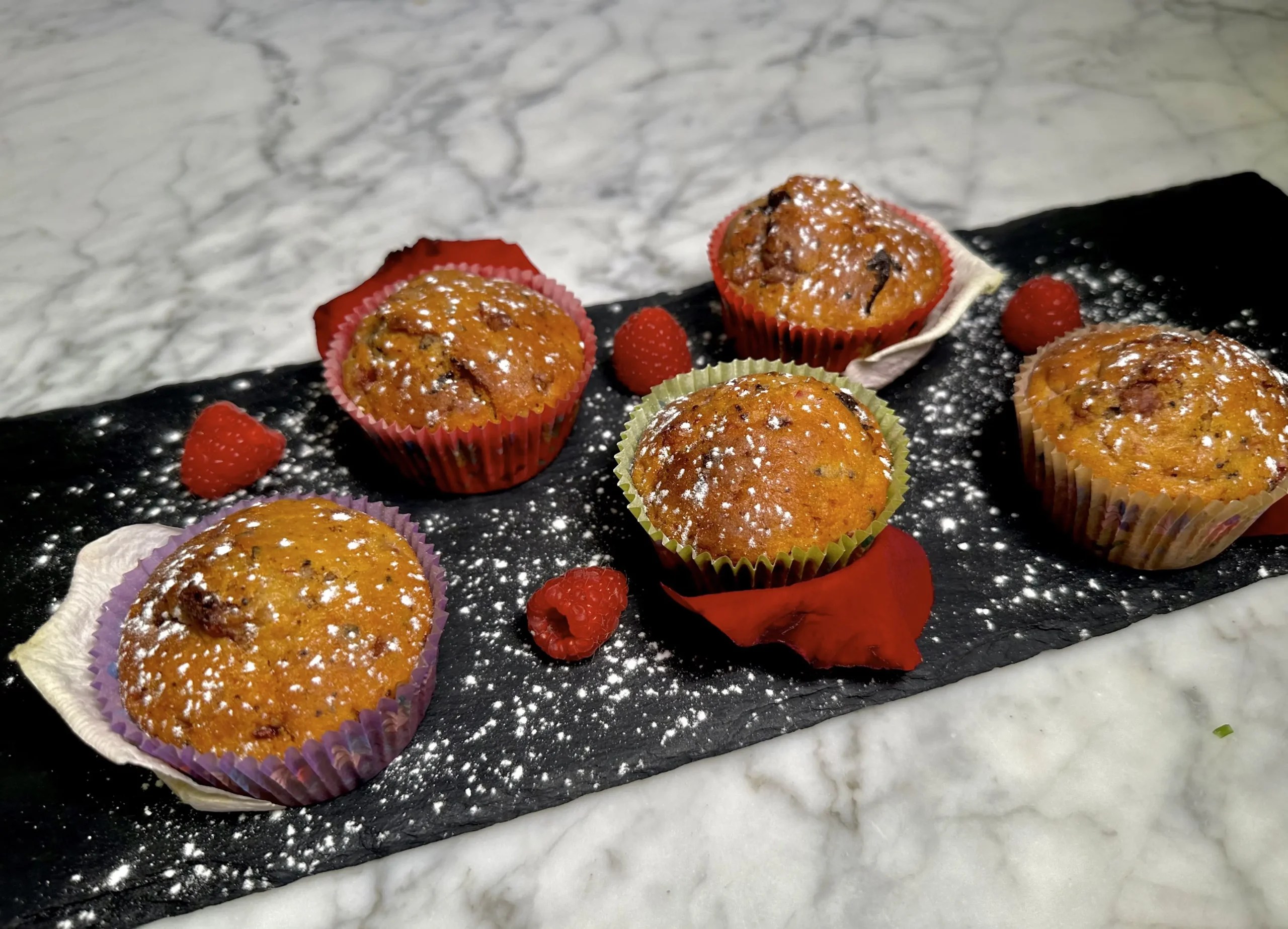 MUFFIN CIOCCOLATO E LAMPONI Radio Punto Zero Tre Venezie