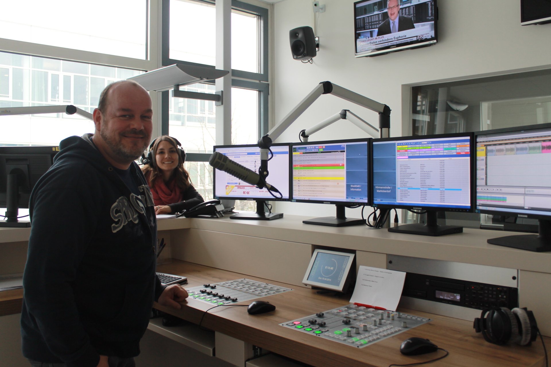Radio Galaxy und RSA Radio Neue Studios im Allgäuer Medienzentrum