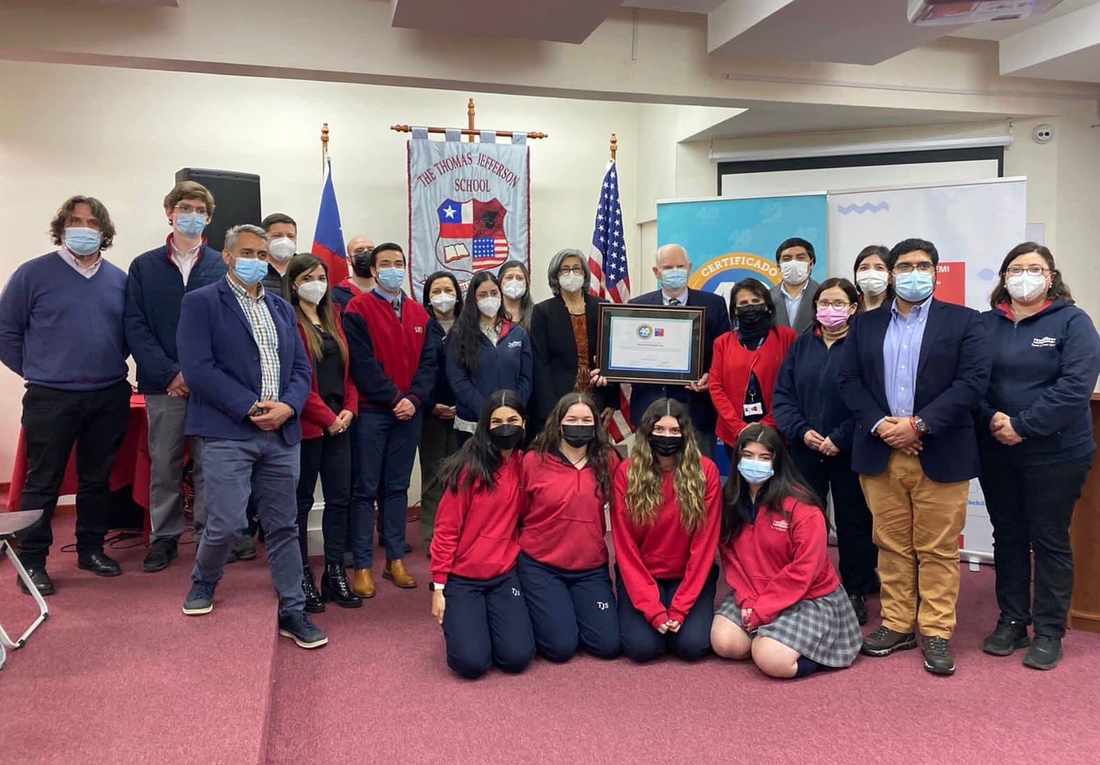 Colegio Thomas Jefferson es el primer establecimiento educacional del