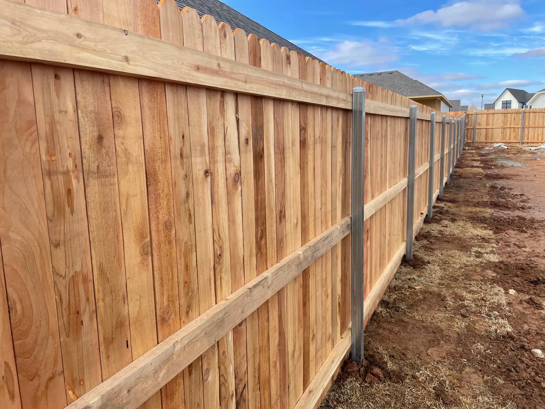 Wood Privacy Fence Installation in Tulsa, OK RADIUS®