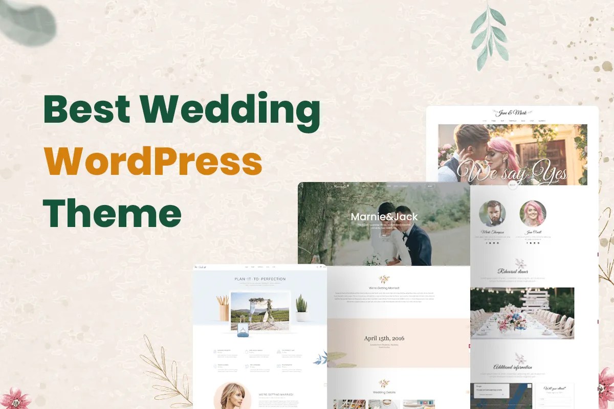 15+ Best Wedding WordPress Themes 2023 RadiusTheme