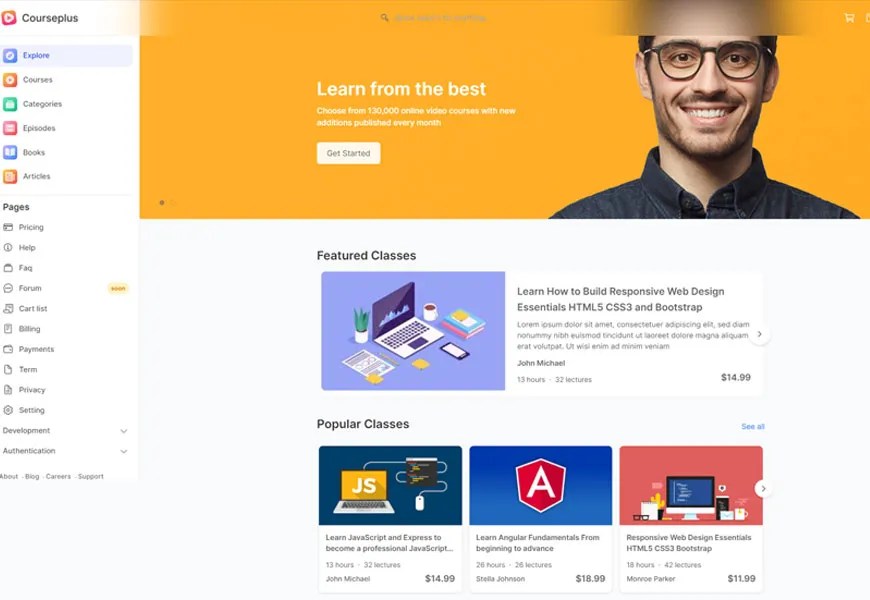 10+ Best eLearning Website Templates 2023 RadiusTheme