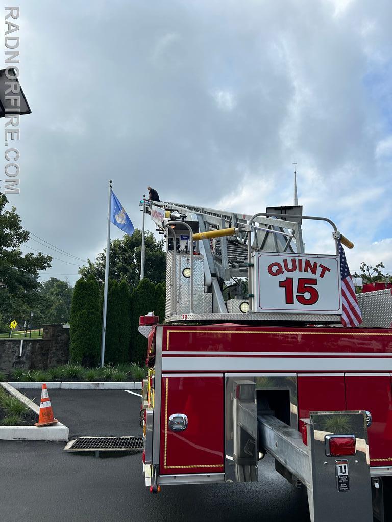 Flag Pole Repair - Radnor Fire Company
