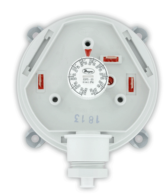 Dwyer adjustable vacuum/pressure switch