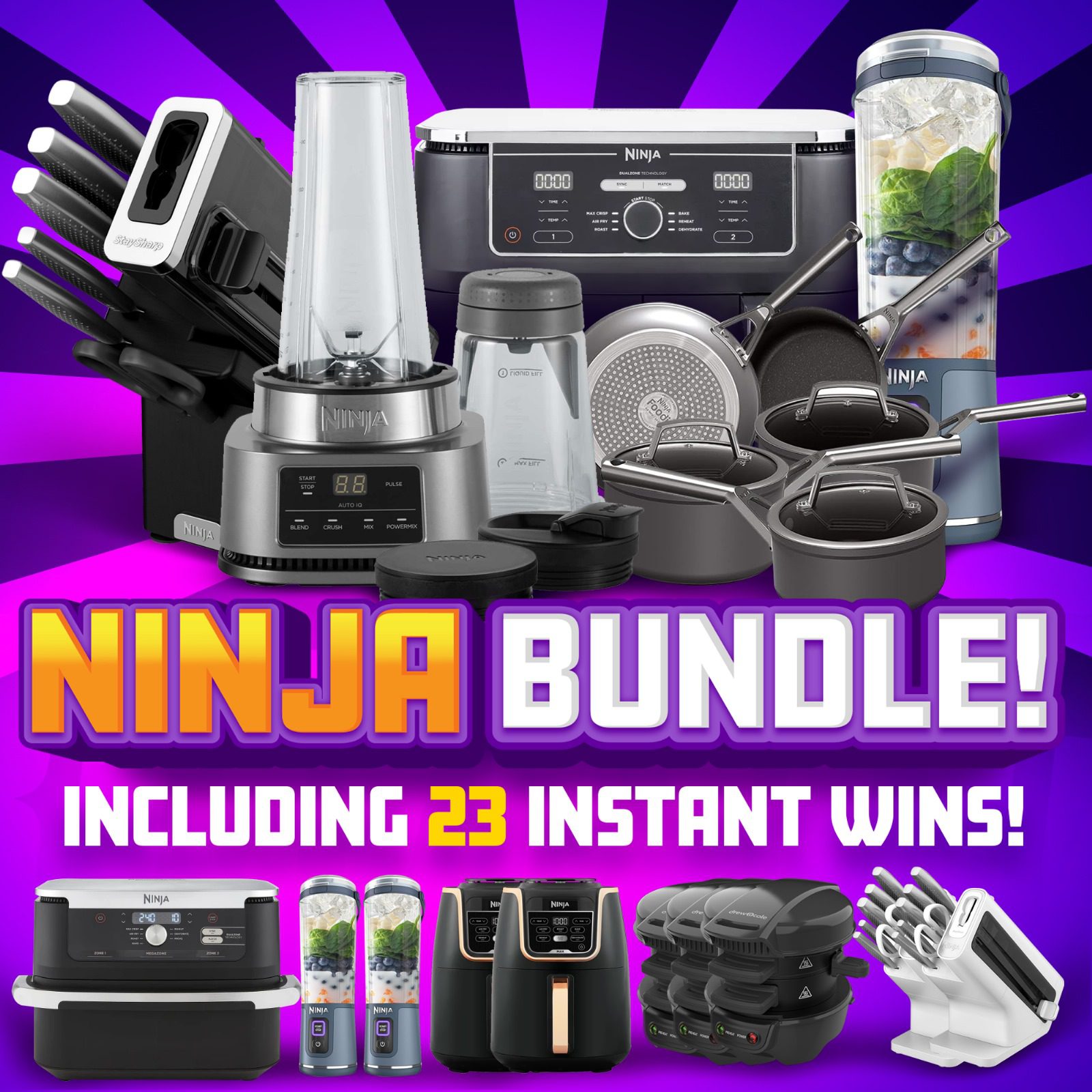 NINJA BUNDLE! RaffledUp