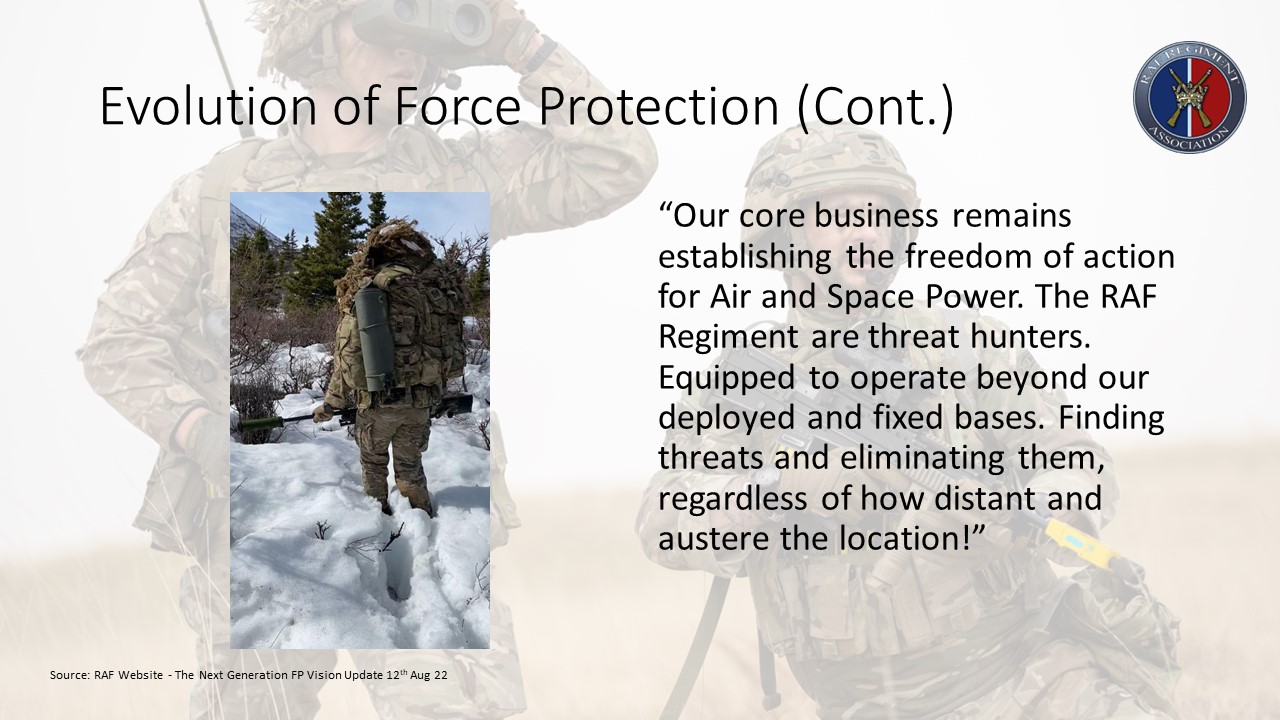 The Evolution of Force Protection An Explanation(01)