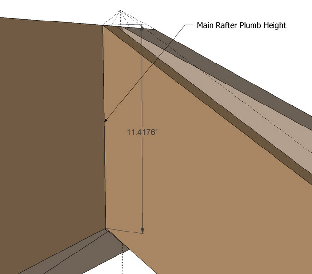 Roof Framing Geometry Rafter Tools+ for iPhone Rafter Lengths Help File