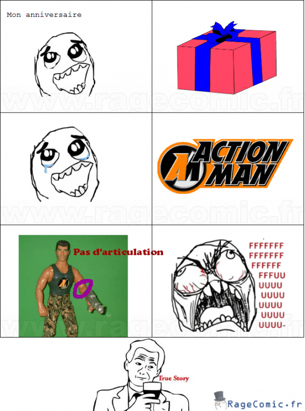 Action rage Rage Guy (FFFFFUUUUUUUU) Rage Comics Francais, Troll face