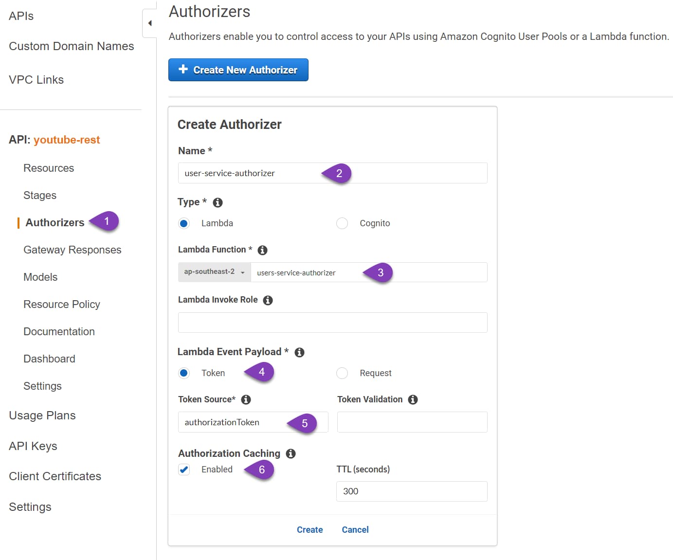 Using AWS Lambda Authorizer To Secure API Gateway REST API