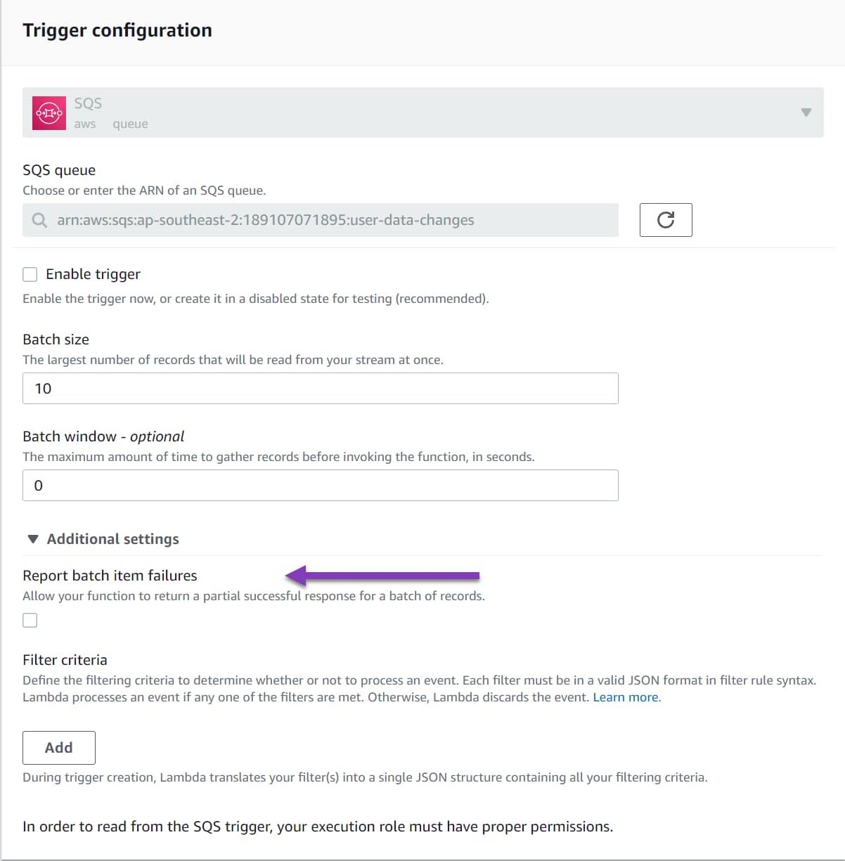 How to Handle Exceptions When Processing SQS Messages in Lambda