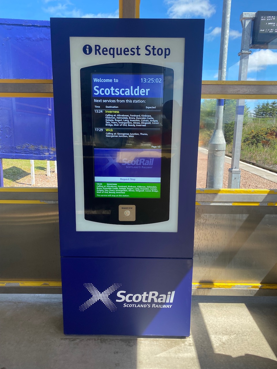 Far North line sees more requeststop kiosks put in place