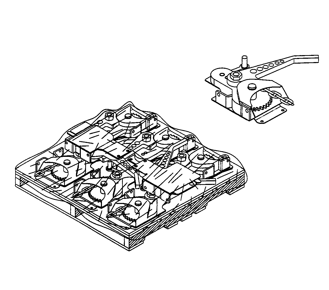 HANDBRAKE, LEVER STYLE