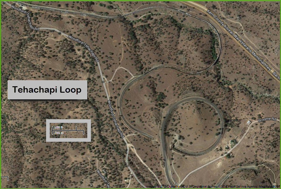Railfan Guide to Tehachapi Loop CA