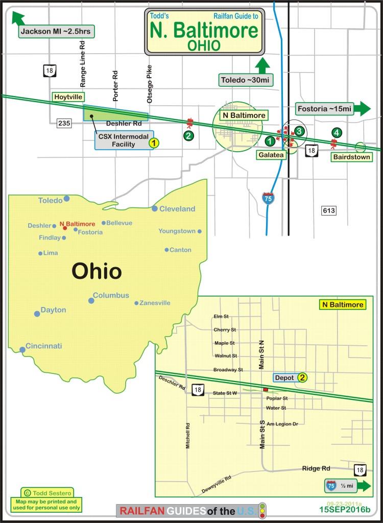 East Baltimore OH Railfan Guide