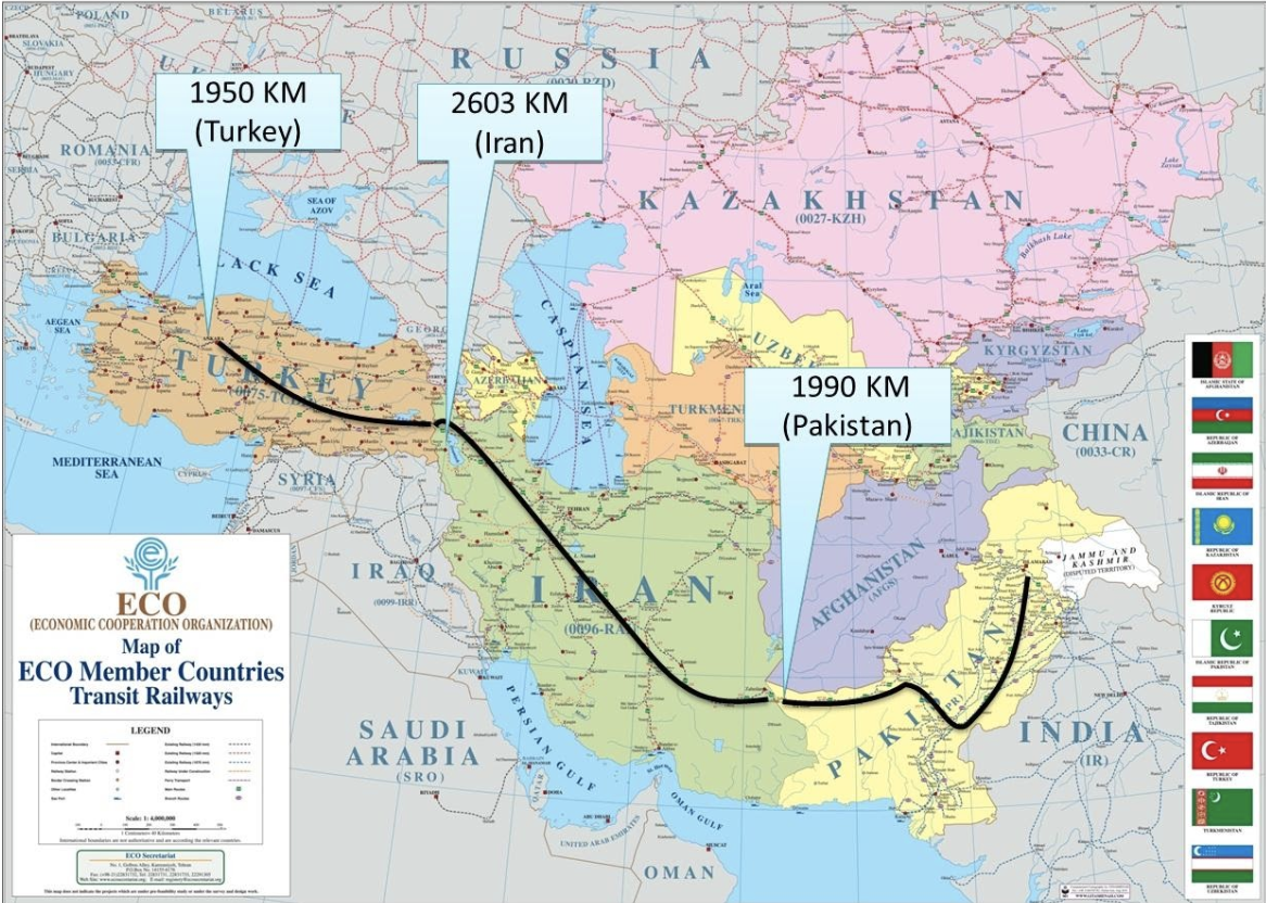 Iti Train Route Map Iti Corridor To Assume Services As Part Of New Silk Road | Railfreight.com