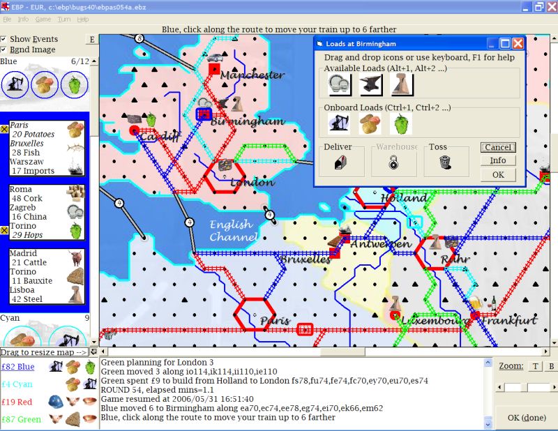Empire Builder Route Map