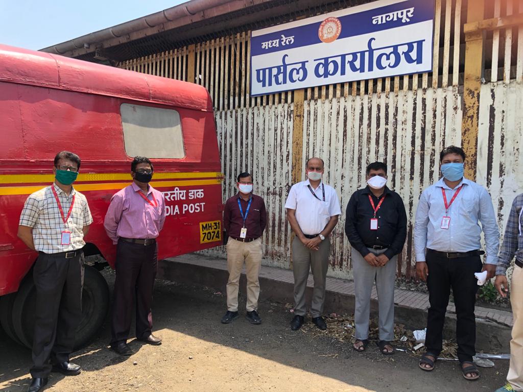 Central Railway and India Post Team Up for Parcel Movement, Trial Run