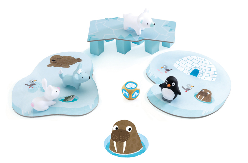 Djeco Little Cooperation Game for Toddlers Djeco Wooden Toys, Games