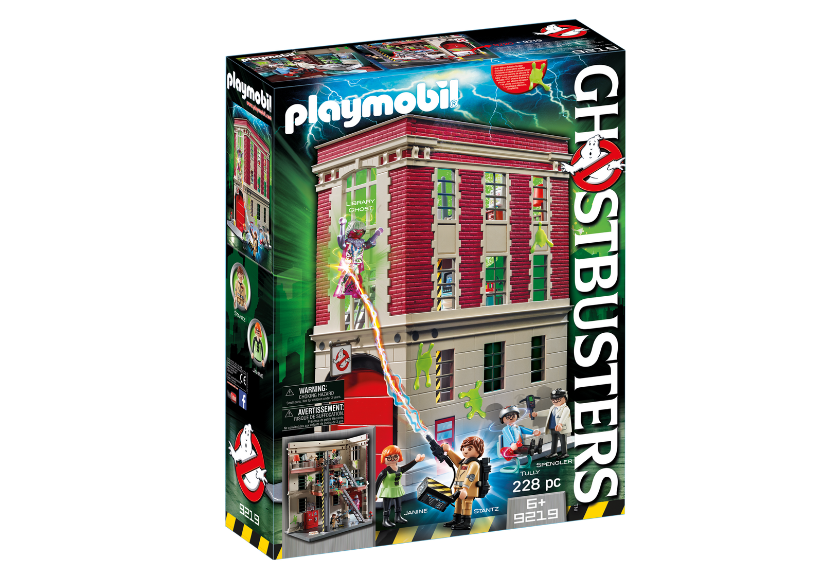 Buy Playmobil Ghostbusters Headquarters Playset Online 9219 Playmobil