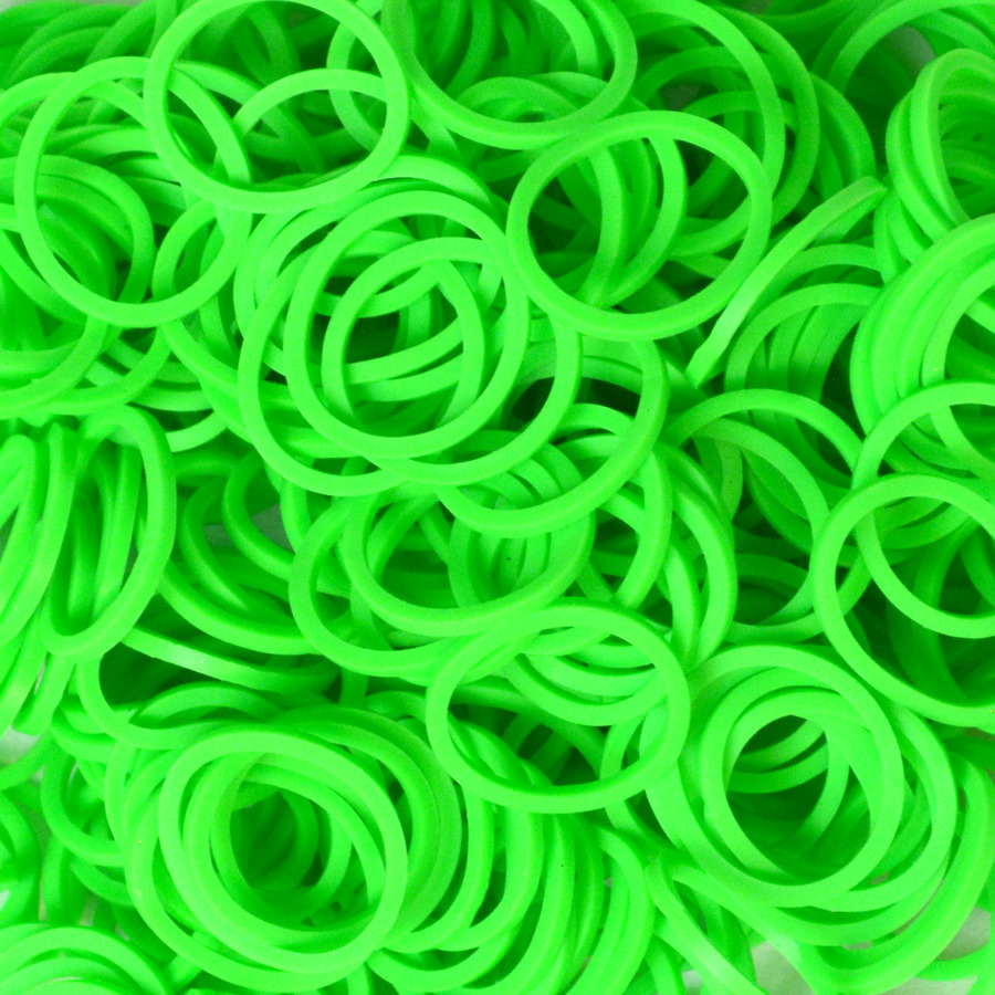 Buy Neon Green Bands for Rainbow Loom Australia/New Zealand Rainbow