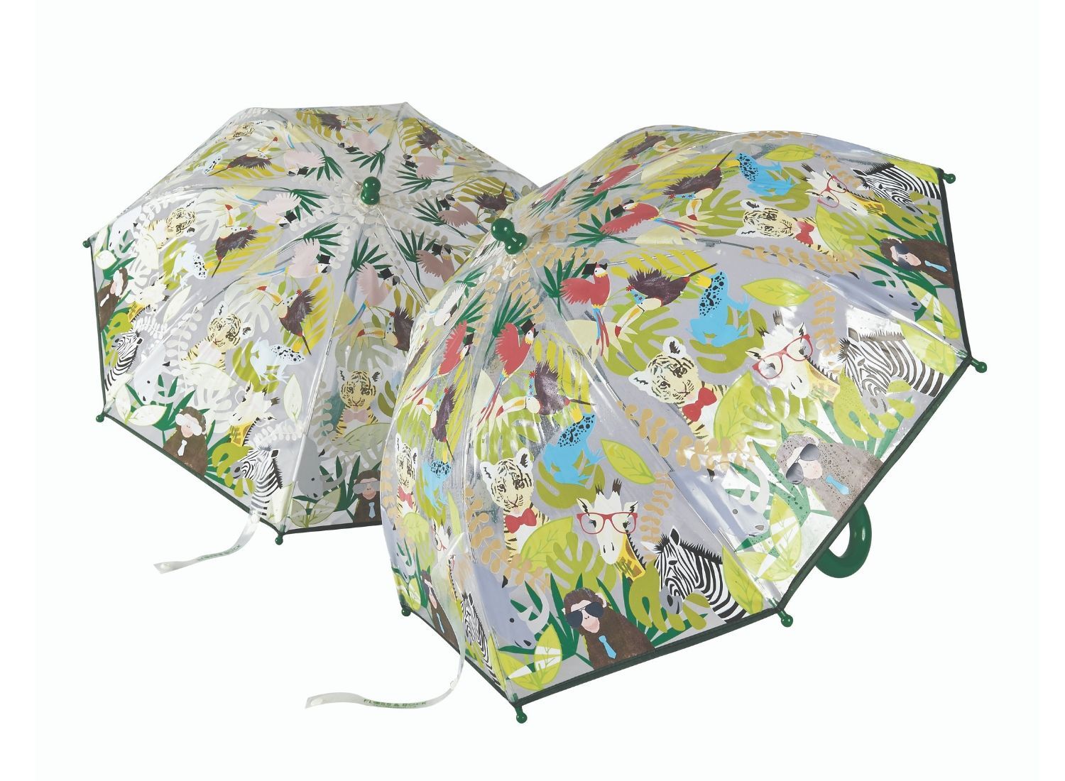 Floss & Rock Colour Changing Umbrella Go Wild Beautiful Range of Kids