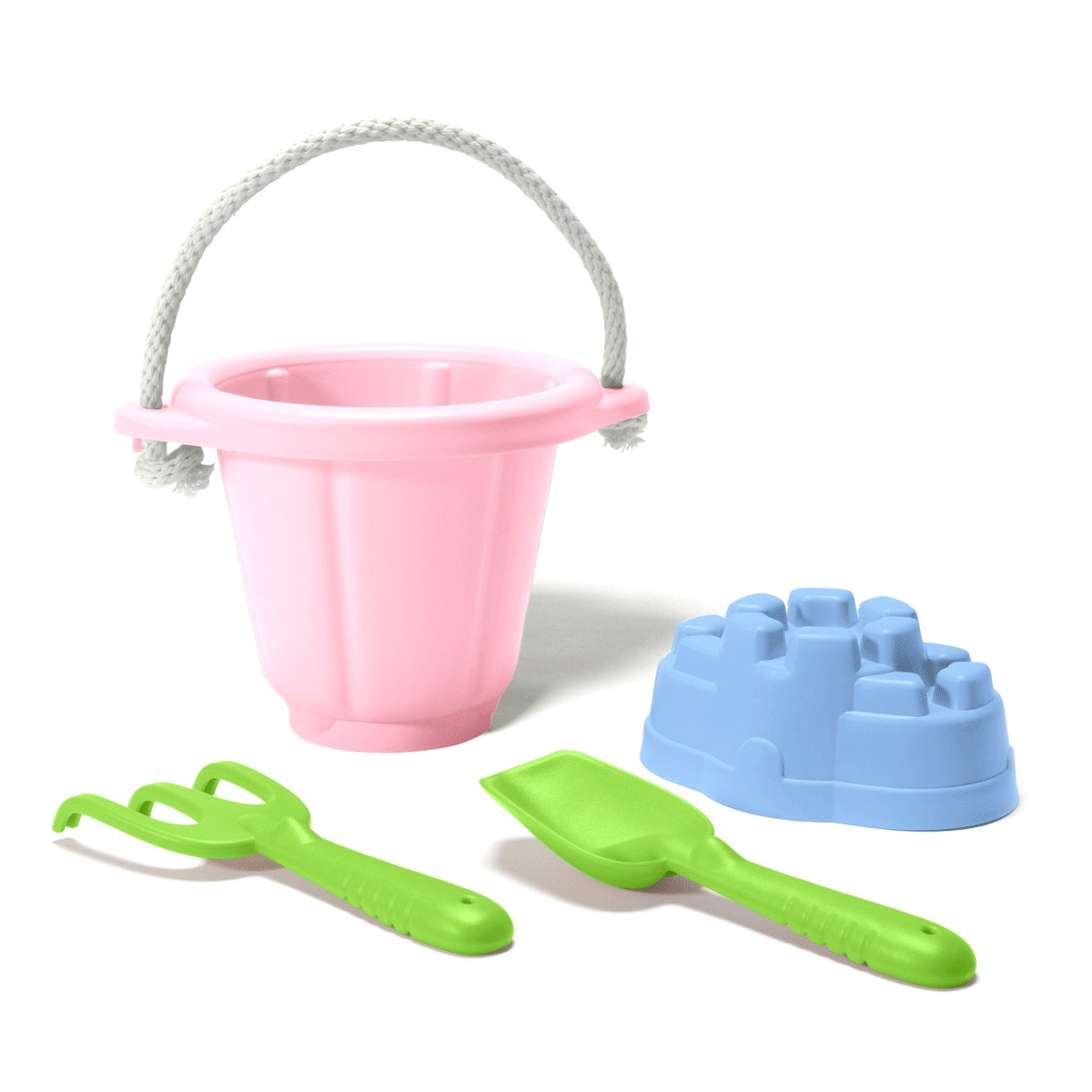 Green Toys Pink Sand Play Beach Set w ToolsEcofriendly toys for