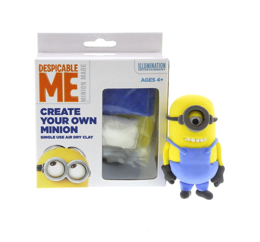 Minion Air Dry Clay Model Craft Kit Create your own Air Dry Clay