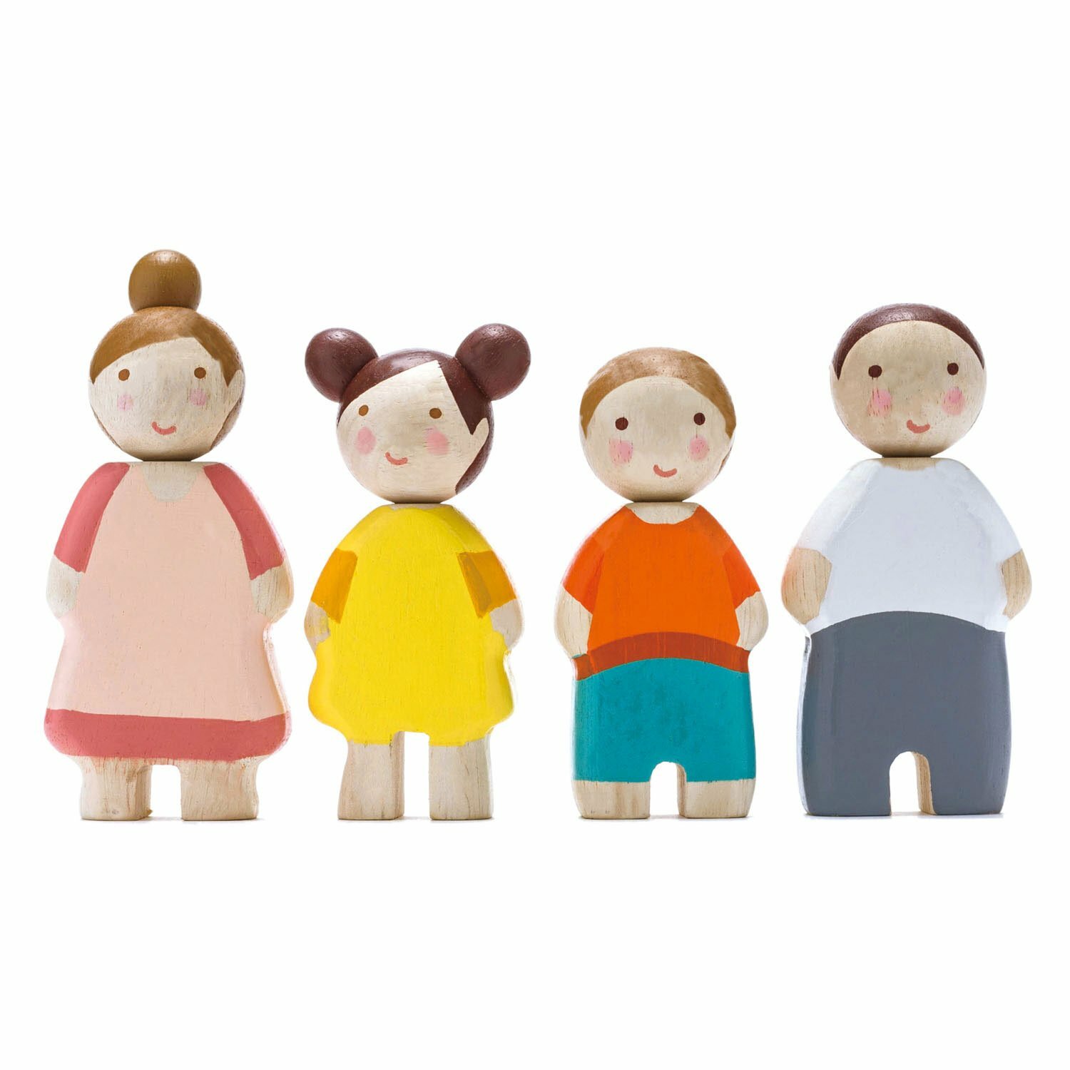 Tender Leaf The Leaf Family Wooden Doll Family Montessori Toys Eco