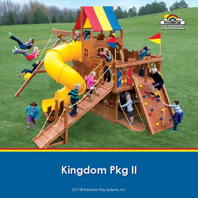 July 2017 Featured Playsets & Swing Sets Rainbow Play Systems