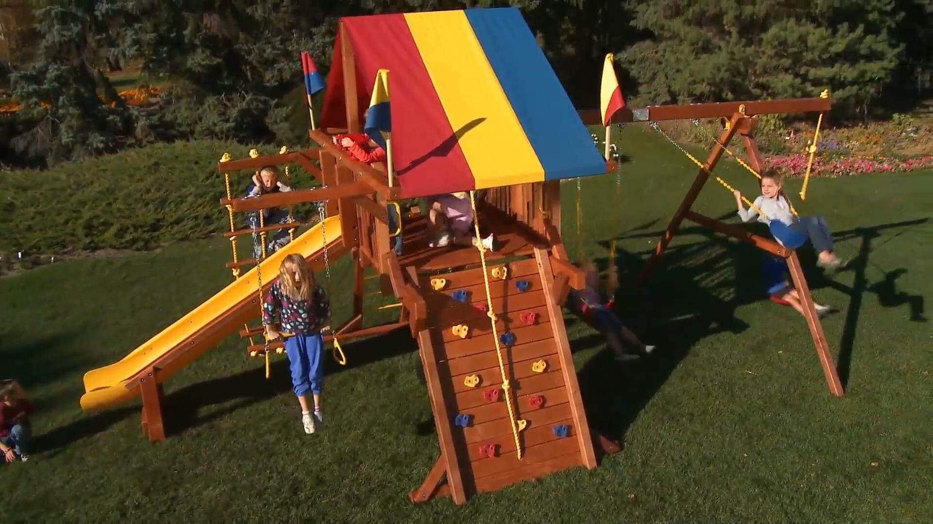 Sunshine swing set Rainbow Midwest