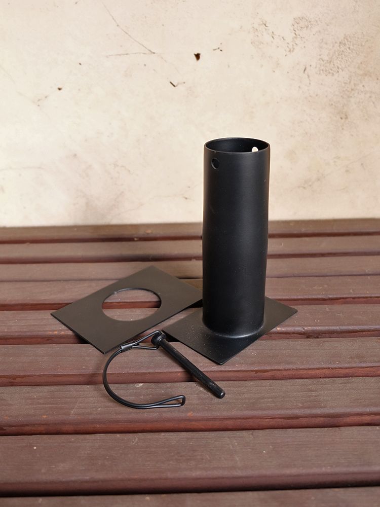 6" Install Kit Black Rain Chain Canada