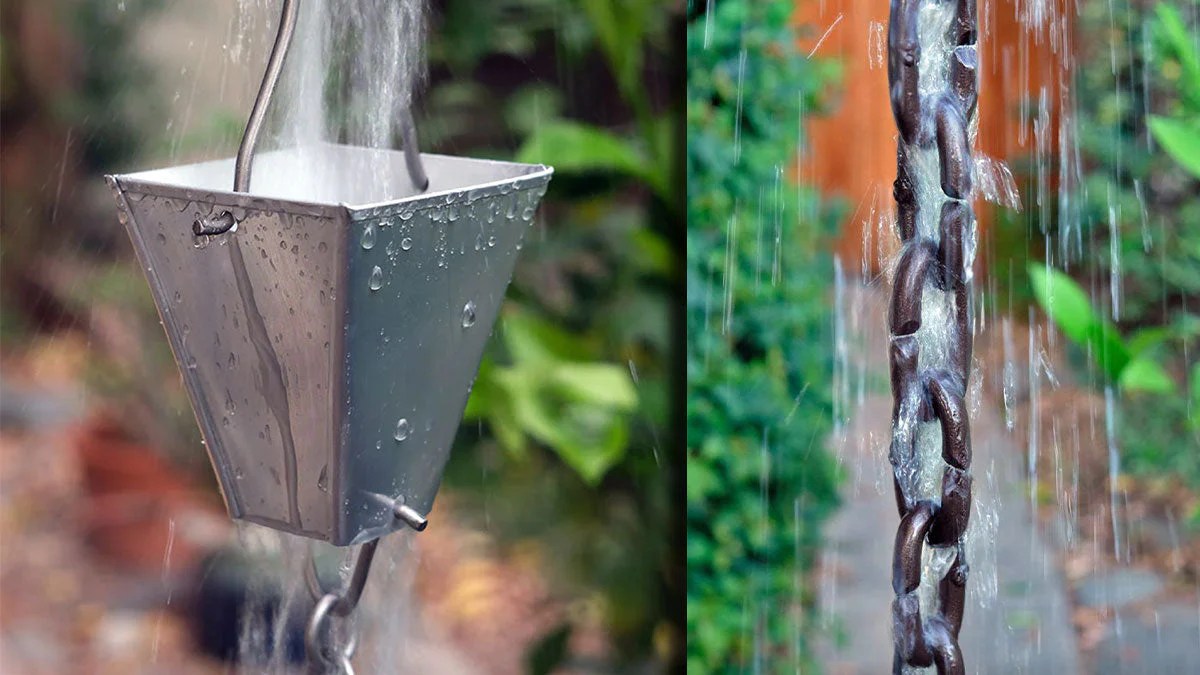 Rain chain splashing, is it a concern? Rain Chain Help