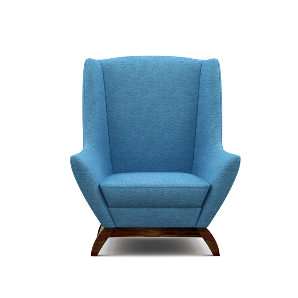 Jensen chairs Teal Blue Accent chairs Online Rainforest Italy