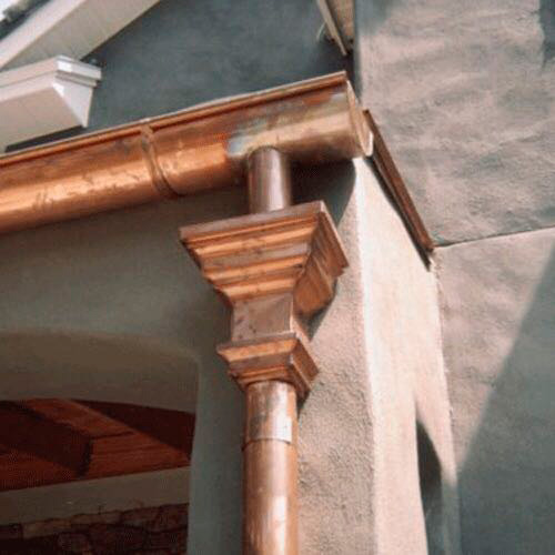 Copper Rain Gutters Gallery Rain Gutters Solution