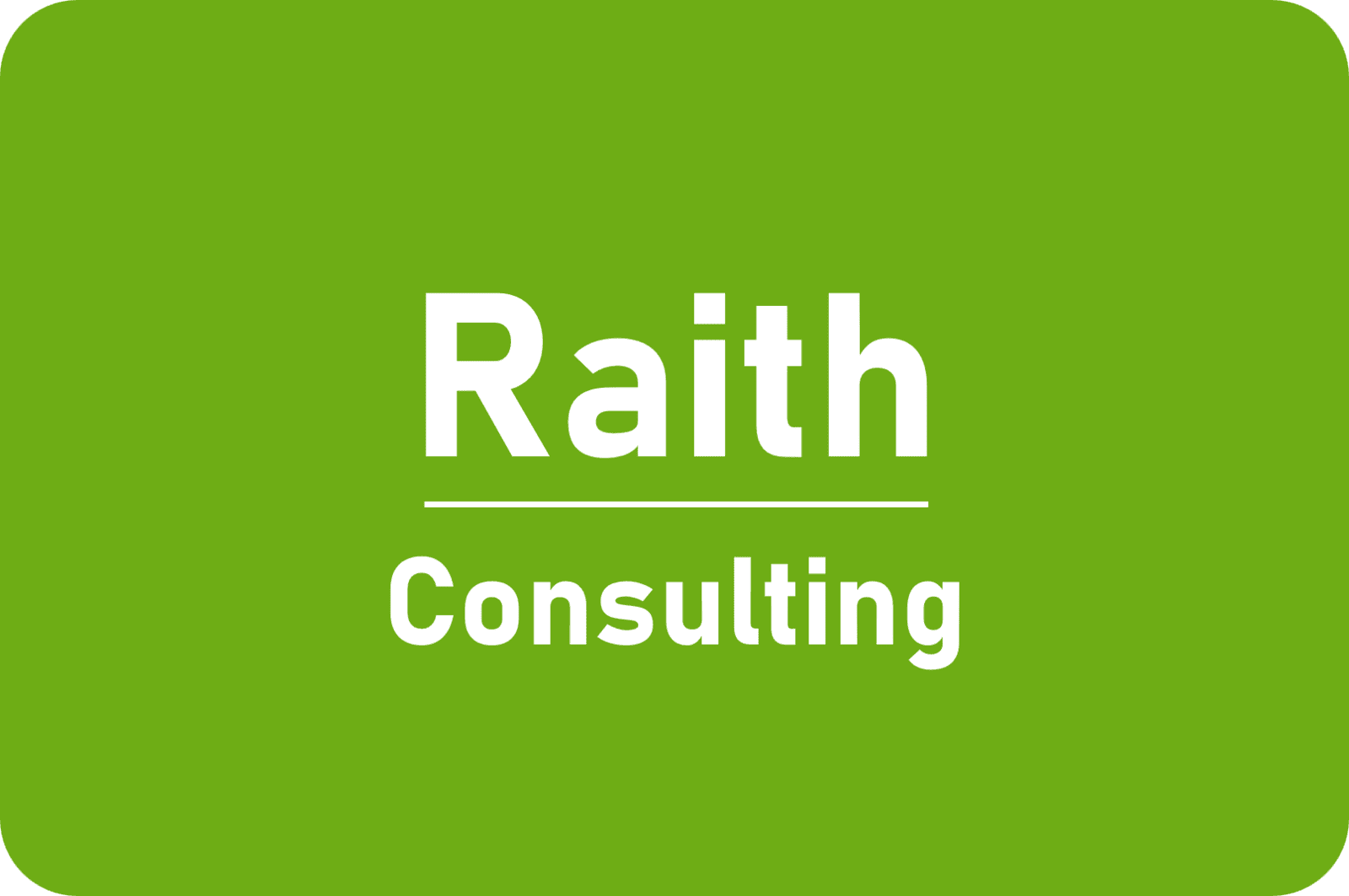 RaithConsulting Willkommen