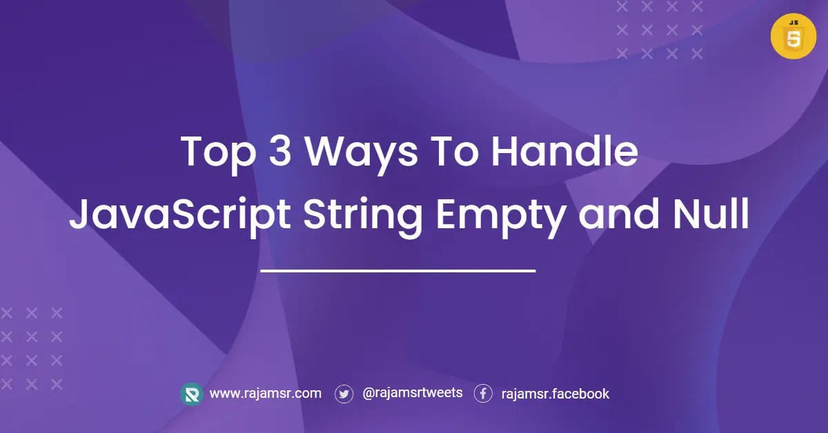 JavaScript String Empty How To Avoid The Dreaded Error MSR  Dev