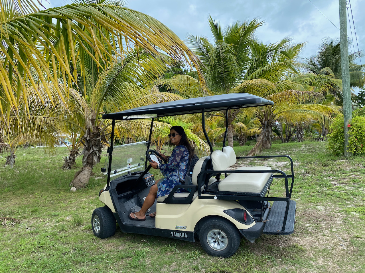 Golf carts are the vehicle de jure in these islands Rajib Roy