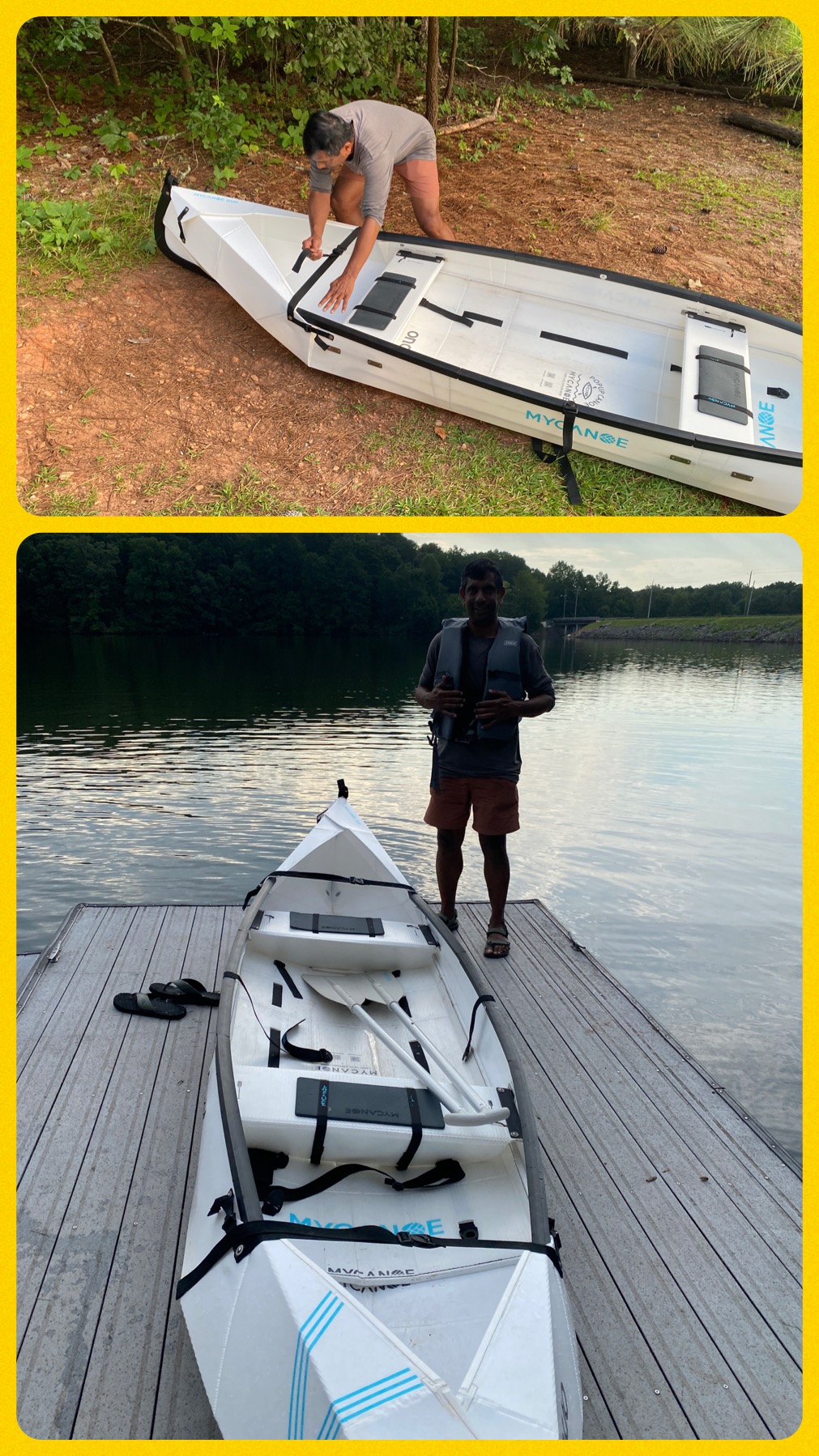 Have you heard of an origami canoe? Rajib Roy