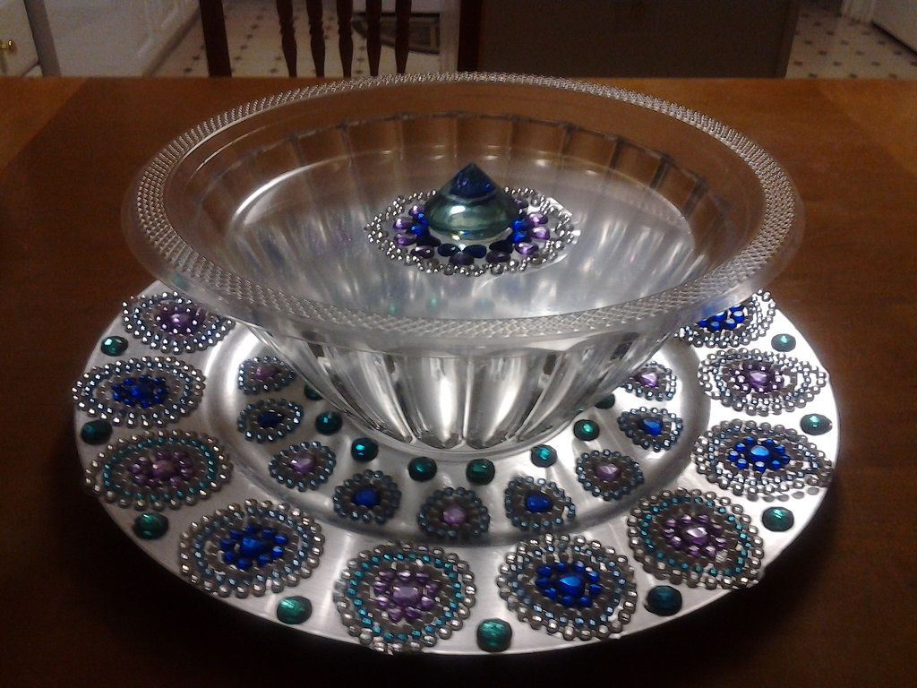 Decorative Plate To Display Snacks And Sweets Raji Creations