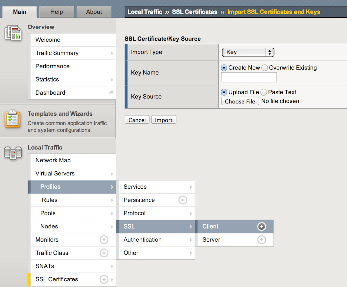 F5 Load Balancer How to setup SSL Offloading or SSL Termination on Big