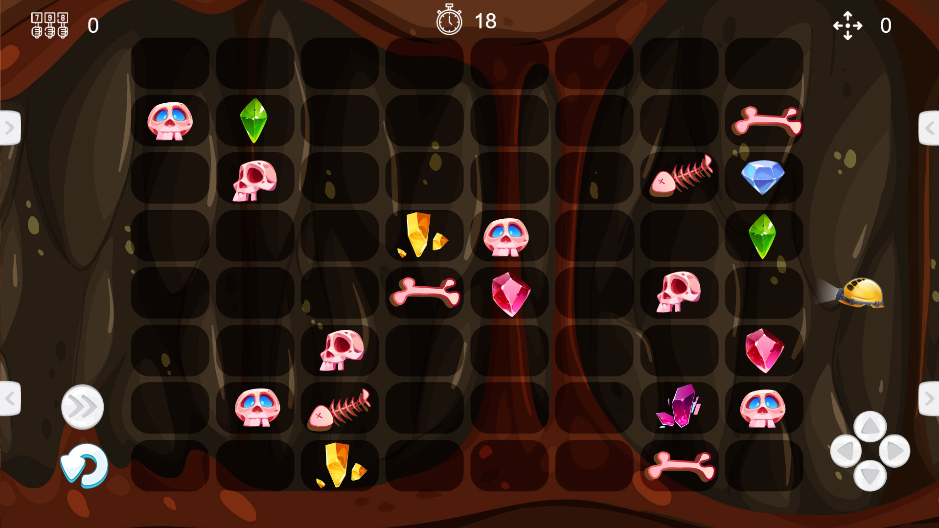 Collect gems game Algorithm kids coding interactive eLearning content