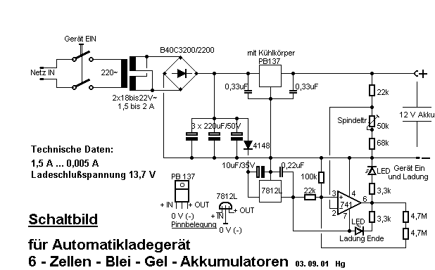Forum Ladegeräte für 12 V Bleiakkus