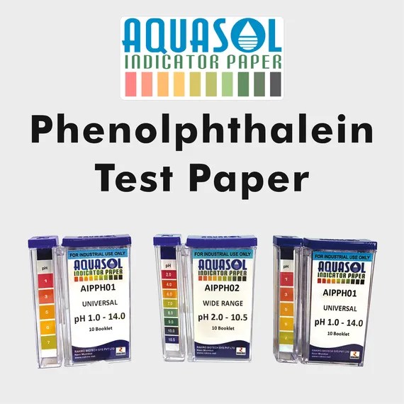 Phenolphthalein Test Paper