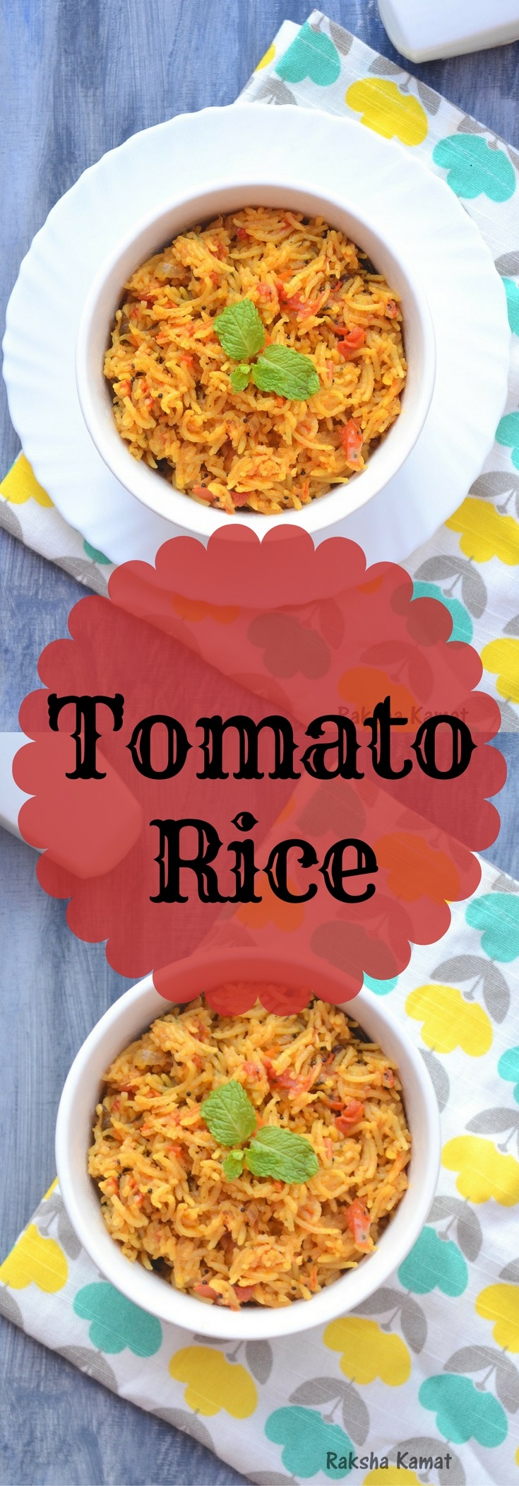 Tomato Rice Raksha's Kitchen