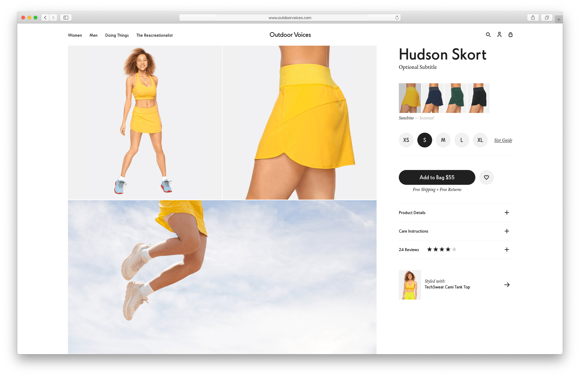 Outdoor Voices Ralston Studio