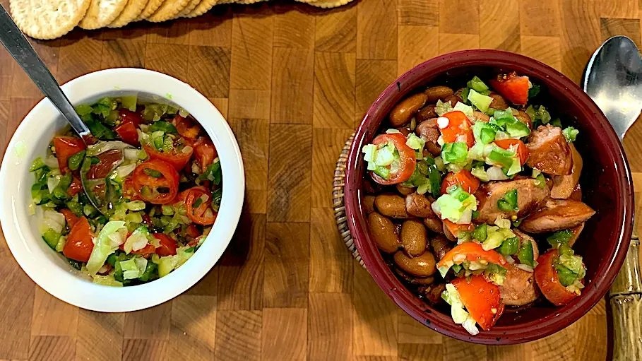 Pinto Beans and Sausage Recipe Rambling Angler Outdoors