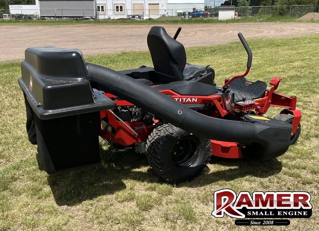 Toro 60″ TITAN® MyRIDE® Zero Turn Mower – 76614 – Package with Bagger